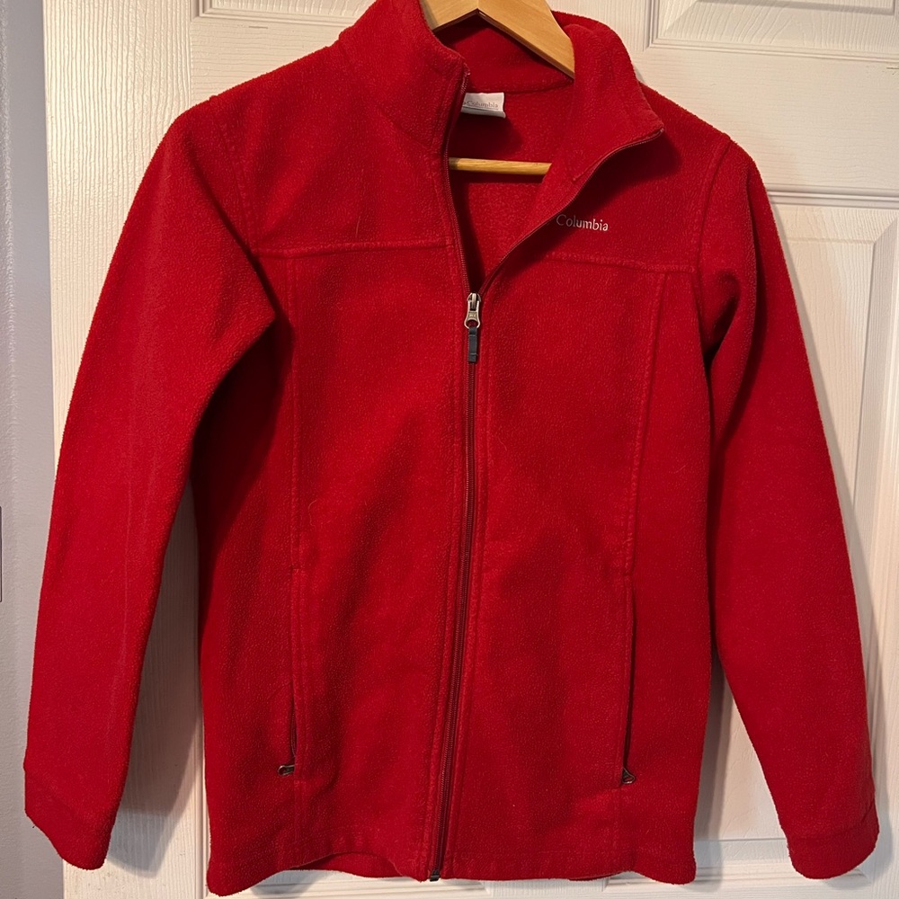 Columbia Kids' Vibrant Red Fleece Jacket